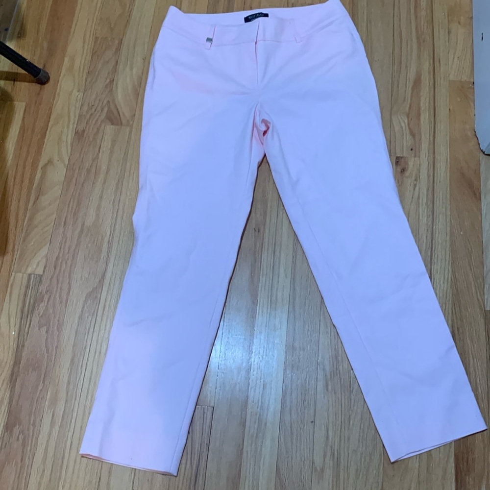 White House Black House Pink Pants Sz 6R